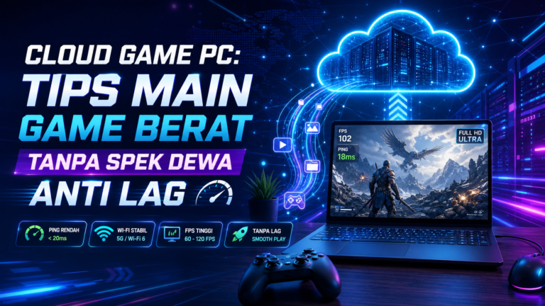 cloud - Cloud Game PC: Tips Main Game Berat Tanpa Spek Dewa Anti Lag