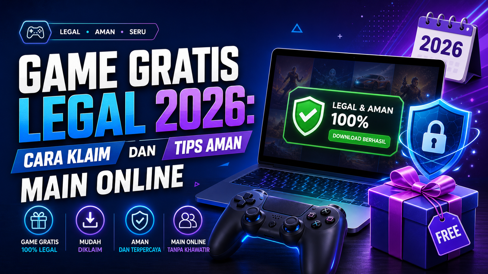 game - Game Gratis Legal 2026: Cara Klaim dan Tips Aman Main Online