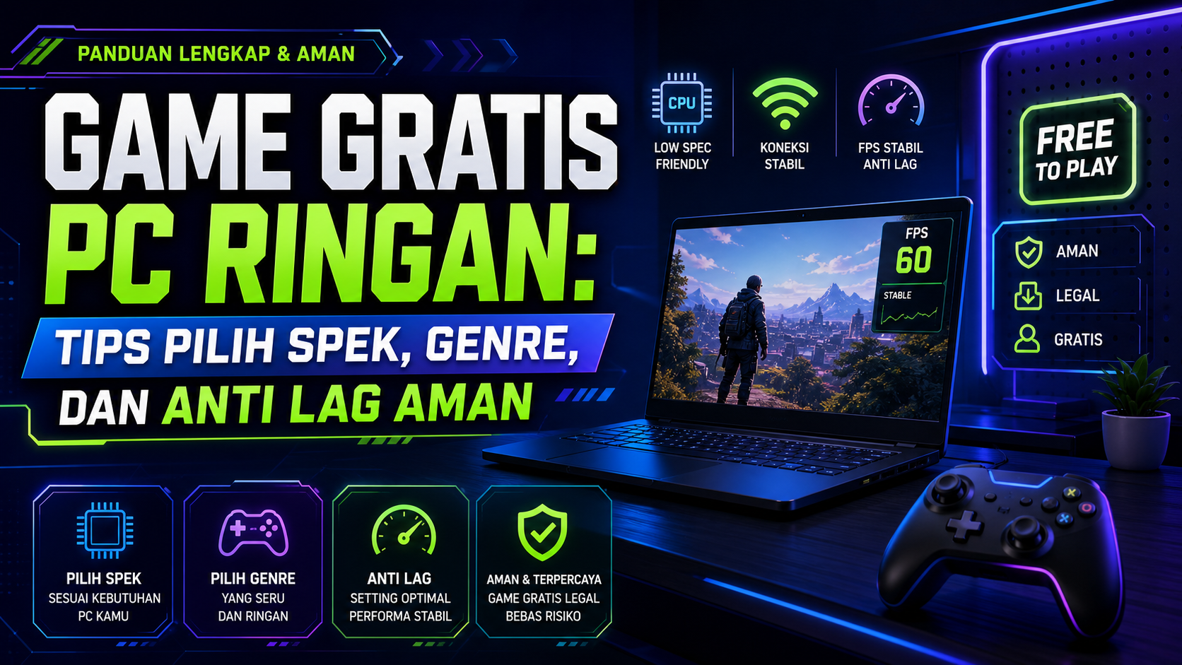 game - Game Gratis PC Ringan: Tips Pilih Spek, Genre, dan Anti Lag Aman