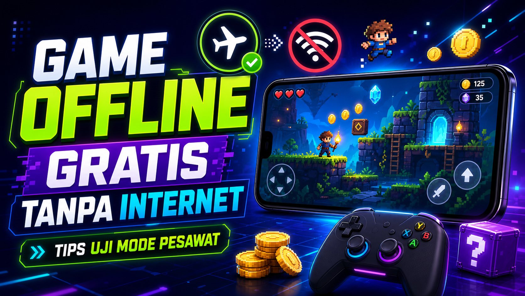 game - Game Offline Gratis Tanpa Internet: Tips Uji Mode Pesawat