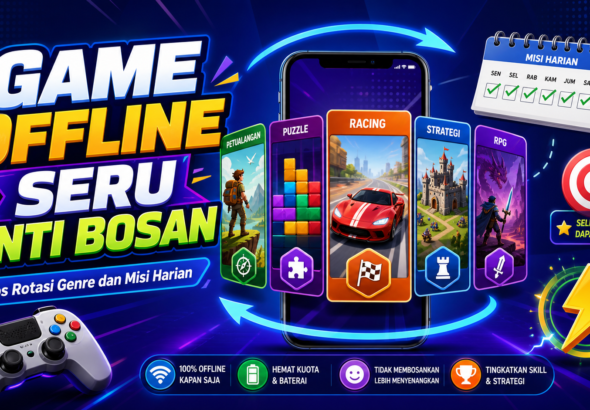 game - Game Offline Seru Anti Bosan: Tips Rotasi Genre dan Misi Harian