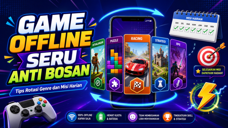 game - Game Offline Seru Anti Bosan: Tips Rotasi Genre dan Misi Harian