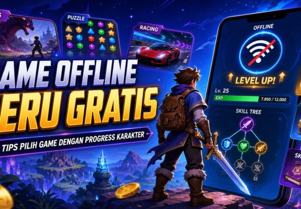 game - Game Offline Seru Gratis dengan Progress Karakter, Ini Tips Pilihnya