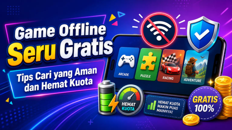 game - Game Offline Seru Gratis: Tips Cari yang Aman dan Hemat Kuota