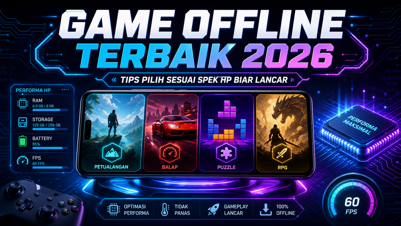 game - Game Offline Terbaik 2026: Tips Pilih Sesuai Spek HP Biar Lancar