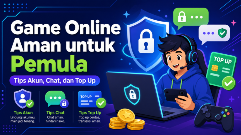 game - Game Online Aman untuk Pemula: Tips Akun, Chat, dan Top Up