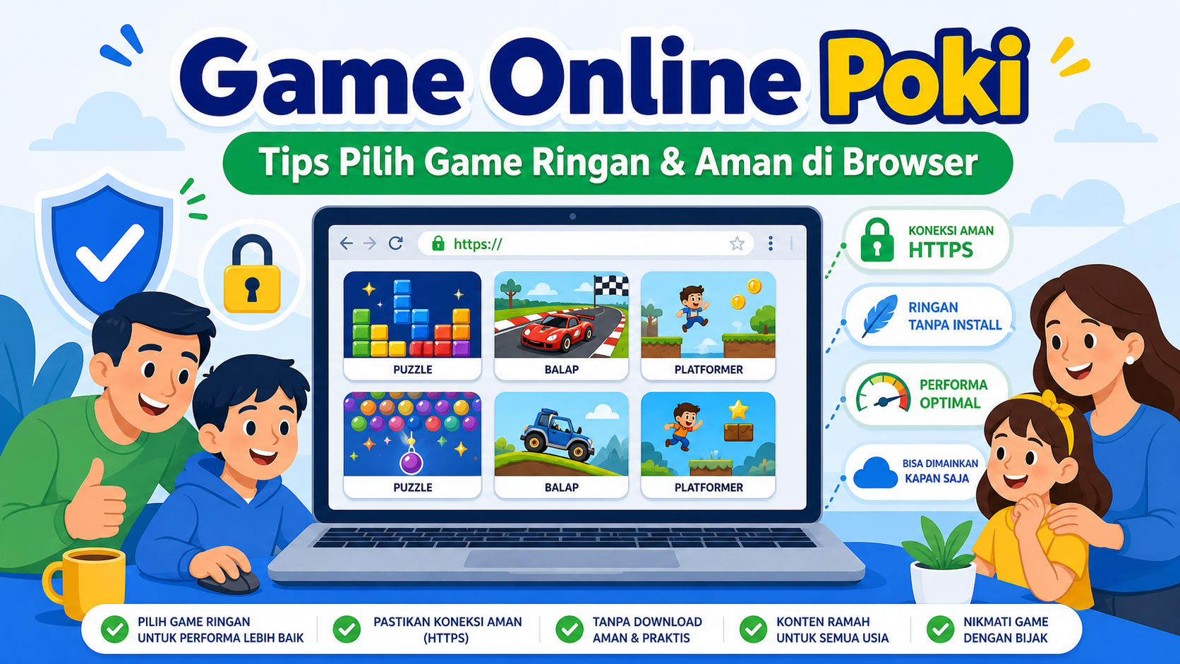 Game Online Poki: Tips Pilih Game Ringan dan Aman di Browser - poki
