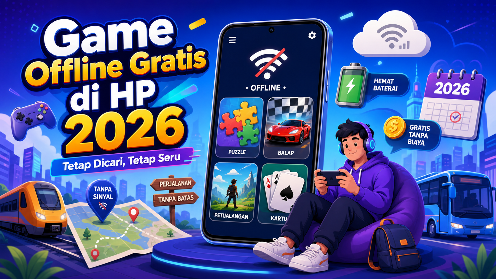 Kenapa Game Offline Gratis di HP Masih Dicari pada 2026? - game