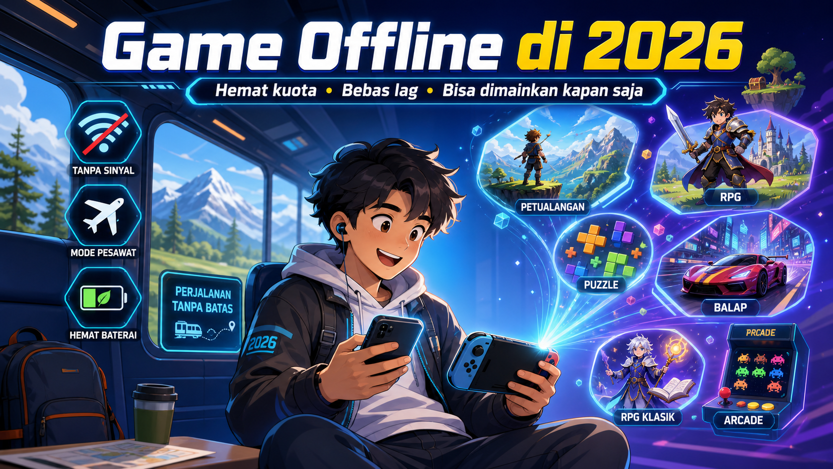 Kenapa Game Offline Masih Banyak Dicari di 2026? - game