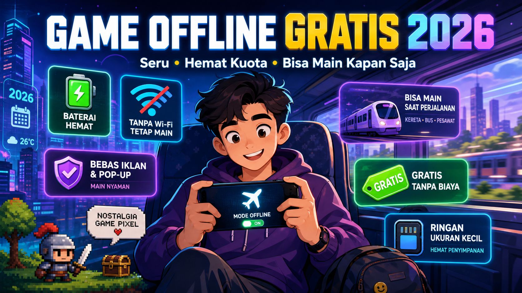 Kenapa Game Offline Seru Gratis Masih Dicari pada 2026? - game
