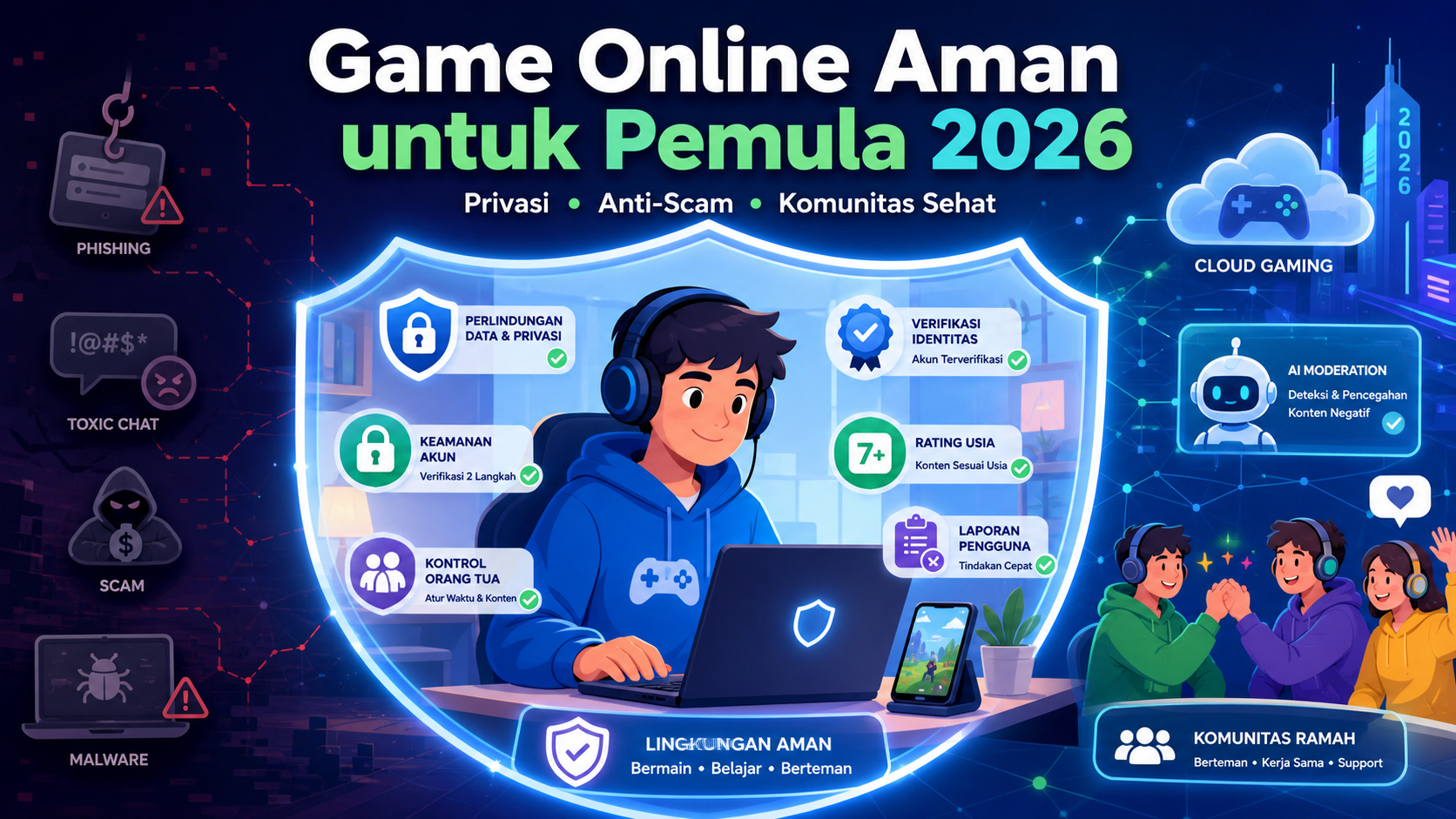 Kenapa Game Online Aman untuk Pemula Jadi Penting pada 2026? - game