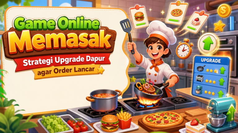 memasak - Game Online Memasak: Strategi Upgrade Dapur agar Order Lancar