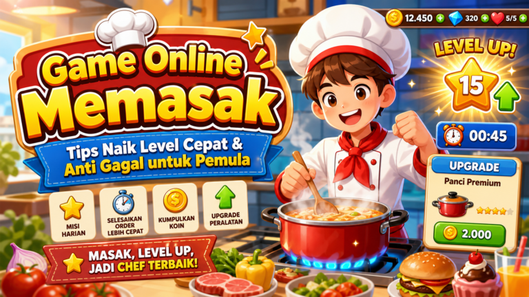 memasak - Game Online Memasak: Tips Naik Level Cepat dan Anti Gagal untuk Pemula