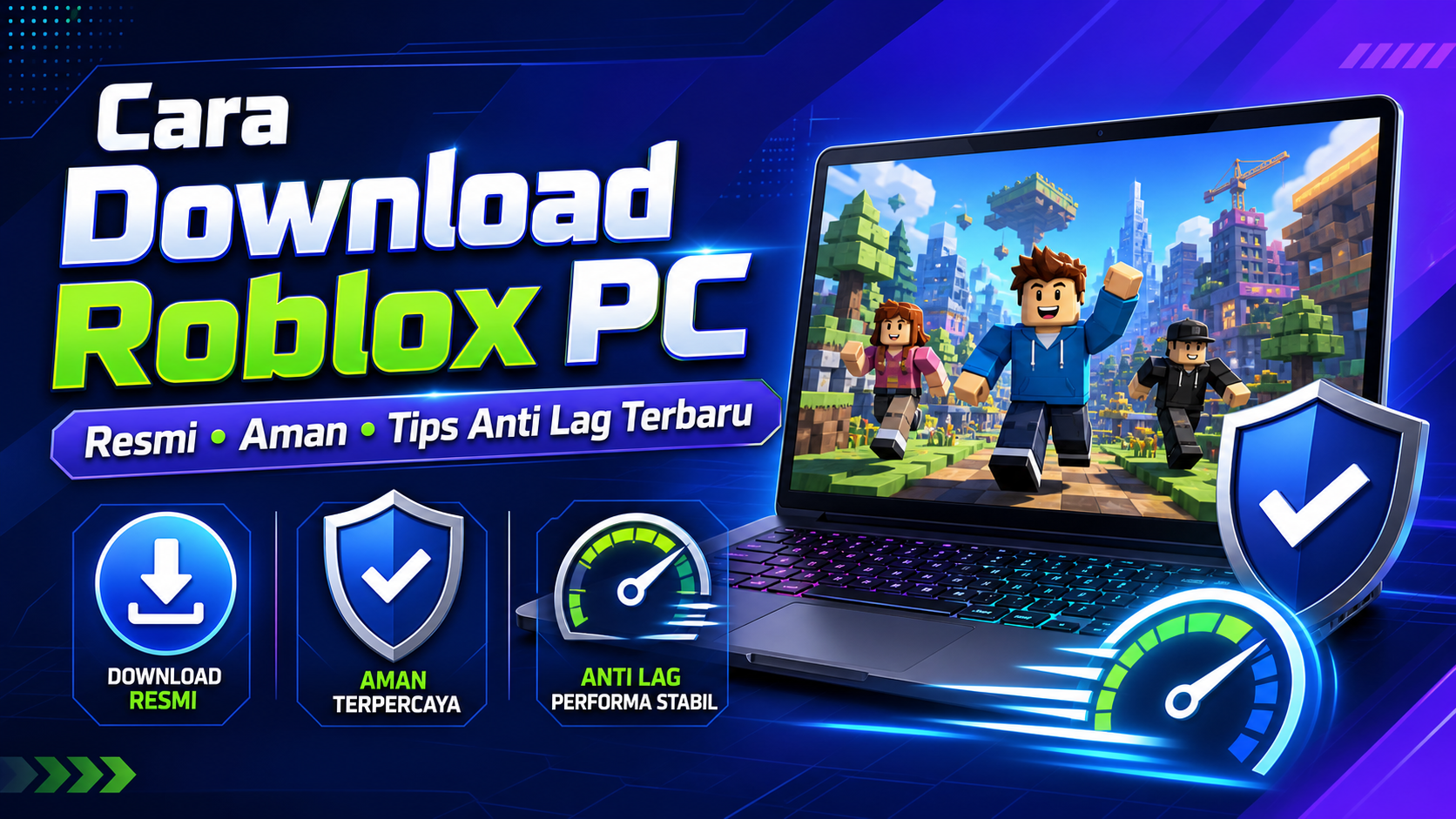 roblox - Cara Download Roblox PC Resmi, Aman, dan Tips Anti Lag Terbaru