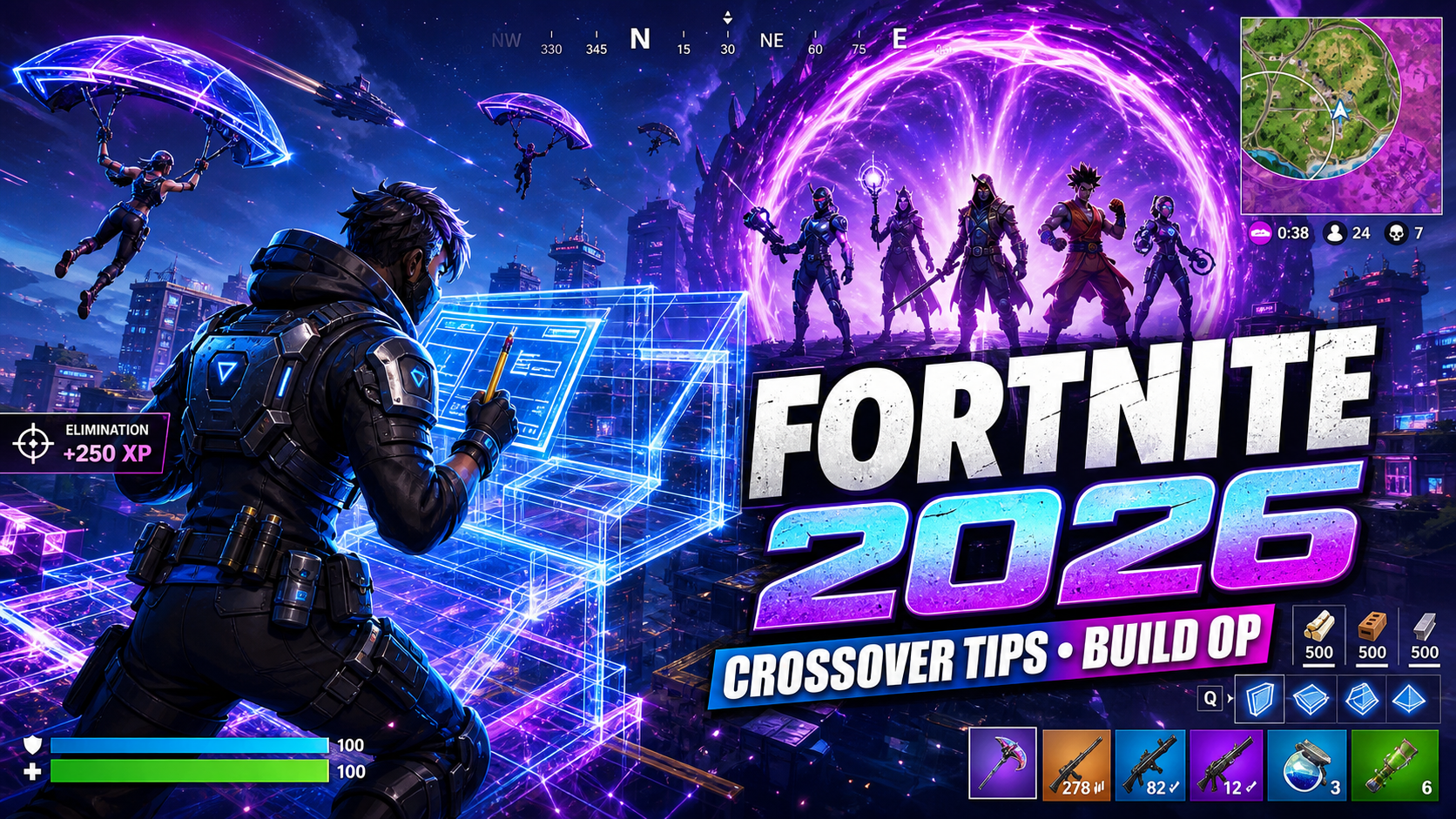Epic Games 2026: Tips Fortnite Crossover dan Build Karakter OP - epic