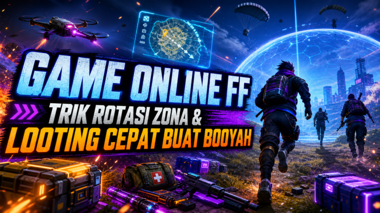 ff - Game Online FF: Trik Rotasi Zona dan Looting Cepat Buat Booyah