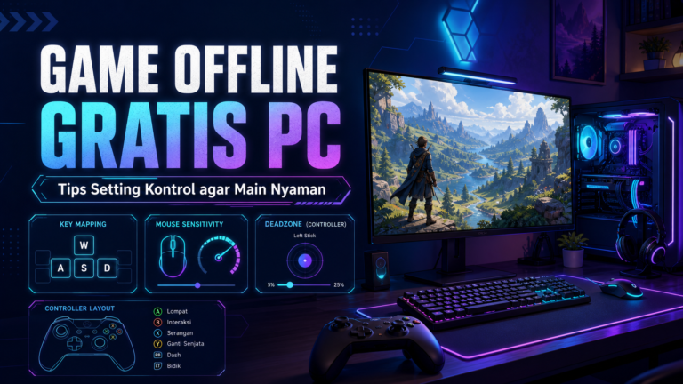 game - Game Offline Gratis PC: Tips Setting Kontrol agar Main Nyaman