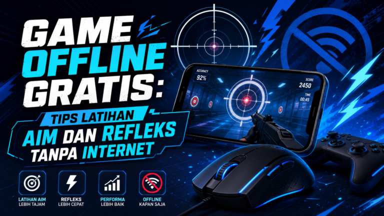 game - Game Offline Gratis: Tips Latihan Aim dan Refleks Tanpa Internet