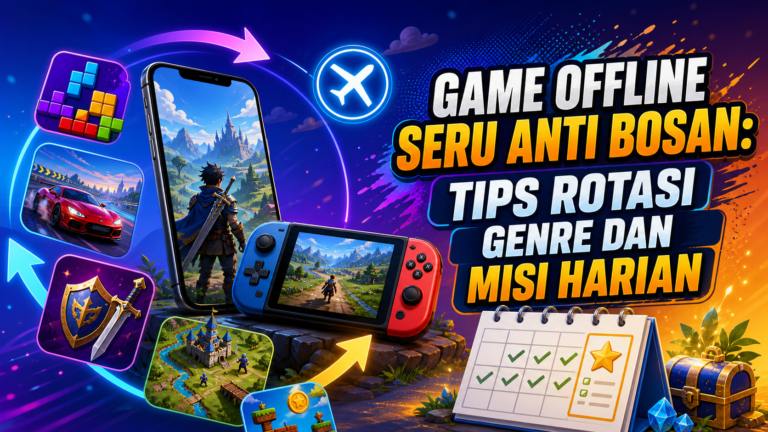 game - Game Offline Seru Anti Bosan: Tips Rotasi Genre dan Misi Harian