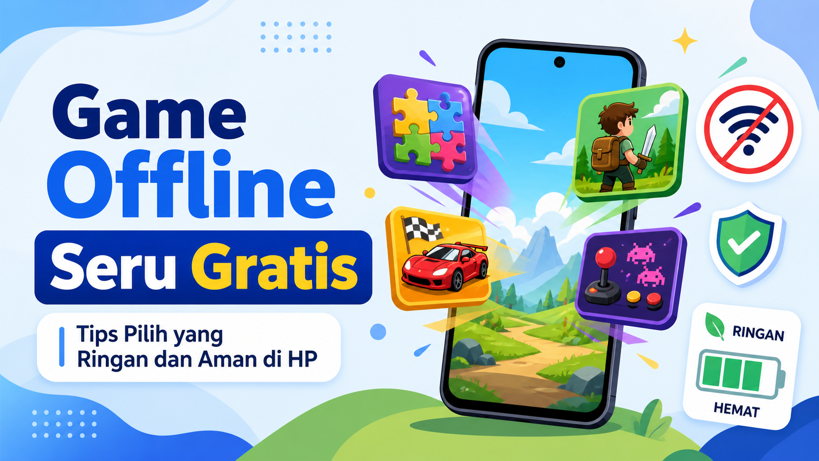 game - Game Offline Seru Gratis: Tips Pilih yang Ringan dan Aman di HP