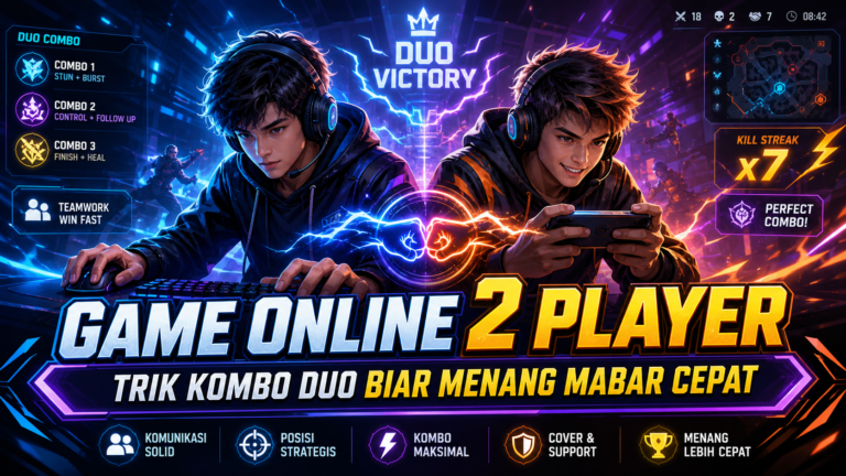 game - Game Online 2 Player: Trik Kombo Duo Biar Menang Mabar Cepat