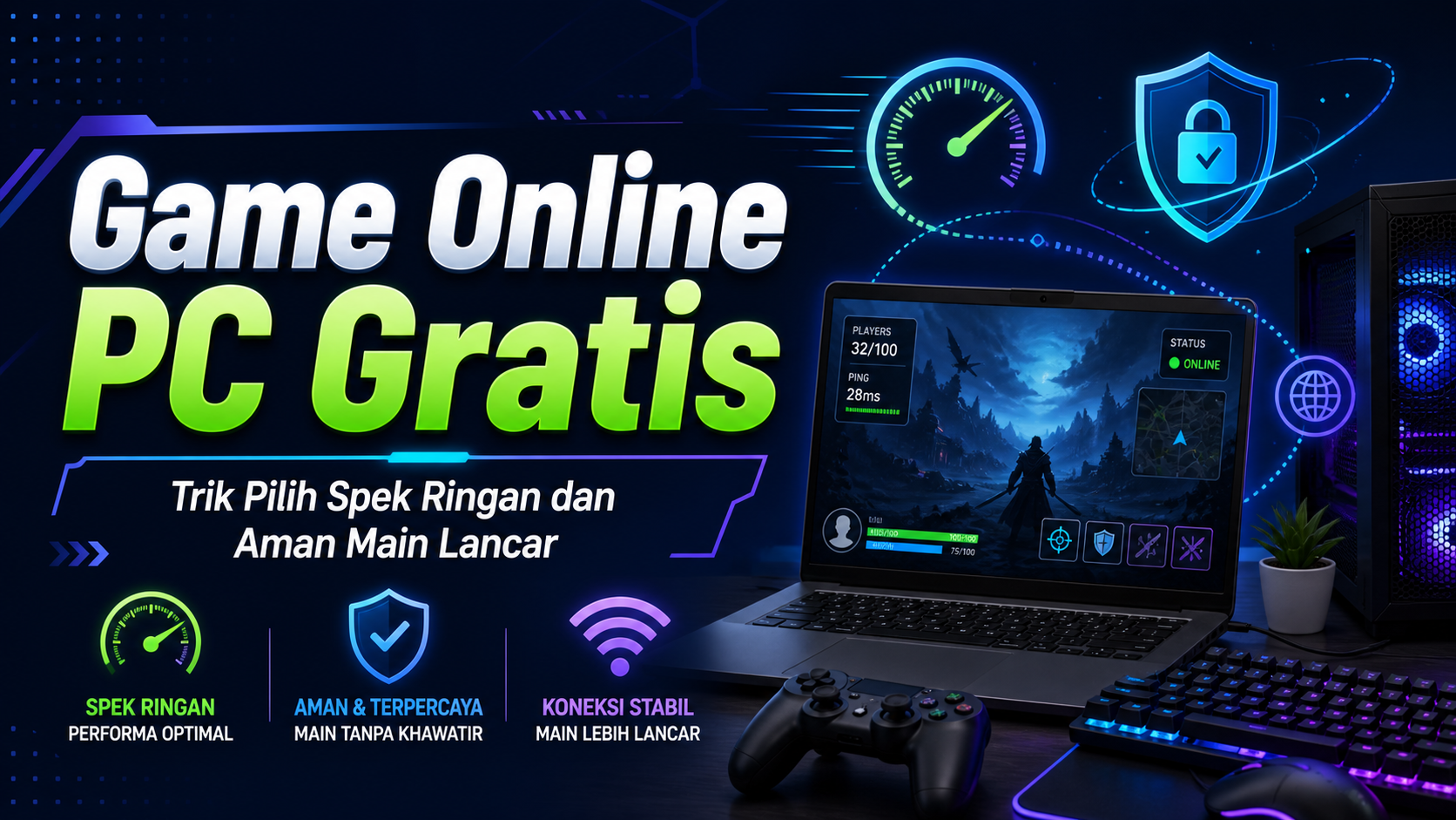 game - Game Online PC Gratis: Trik Pilih Spek Ringan dan Aman Main Lancar