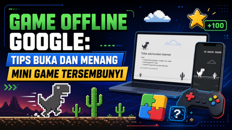 google - Game Offline Google: Tips Buka dan Menang Mini Game Tersembunyi