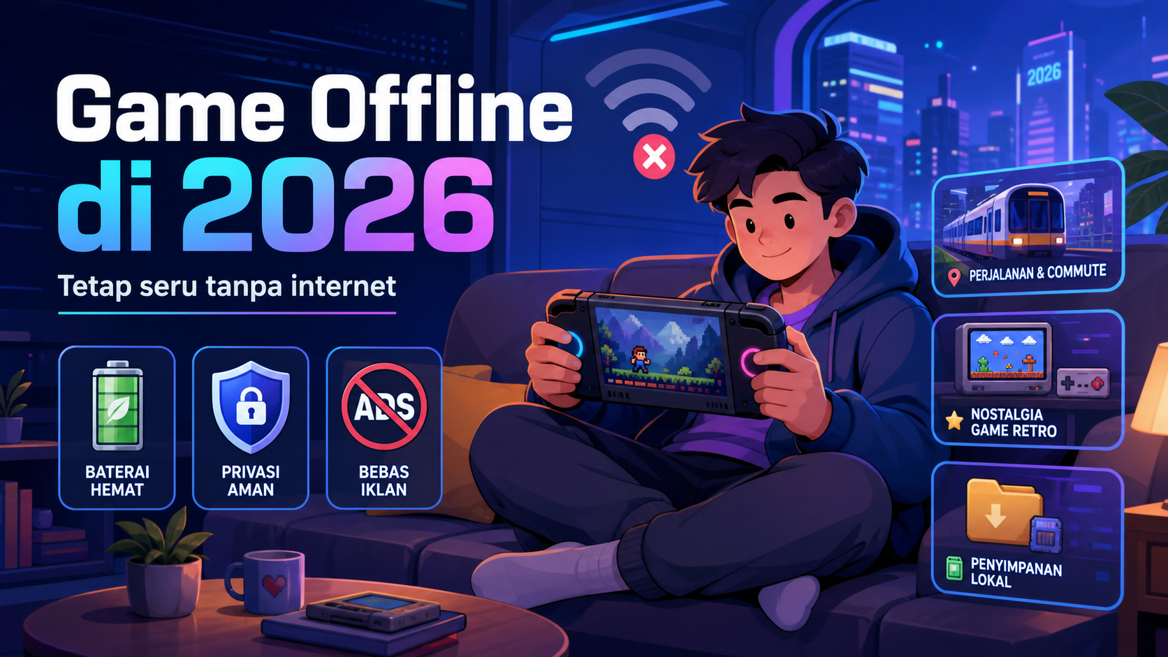 Kenapa Game Offline Masih Jadi Pilihan di 2026? - game