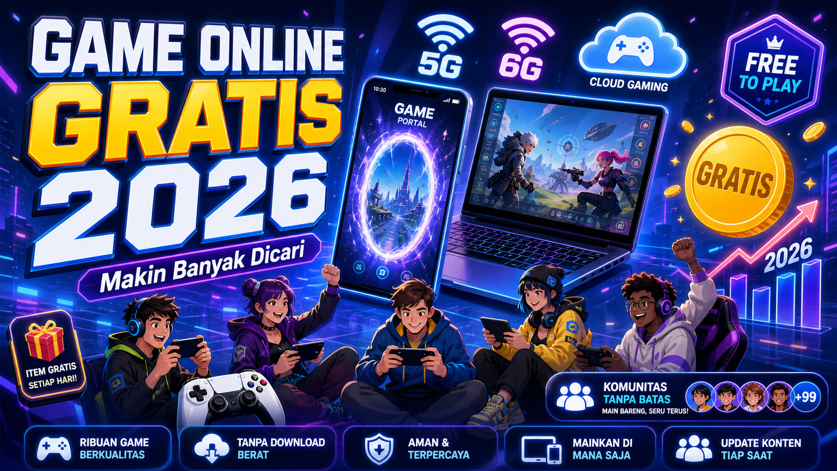 Kenapa Game Online Gratis 2026 Makin Banyak Dicari? - game