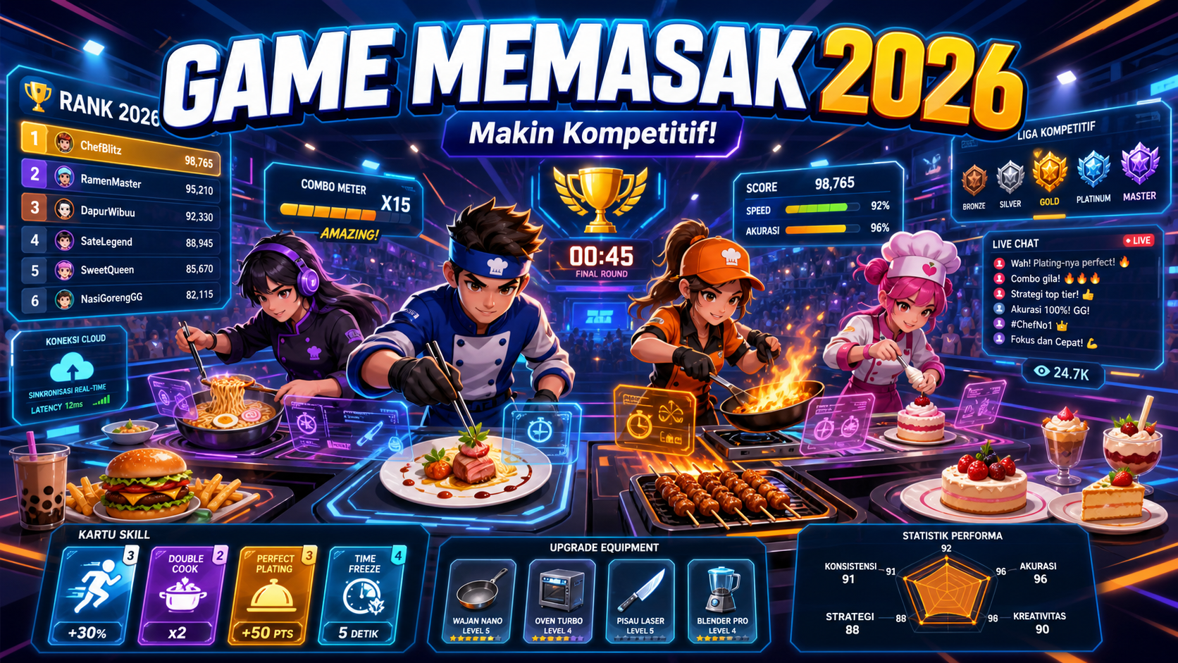 Kenapa Game Online Memasak Makin Kompetitif di 2026? - memasak