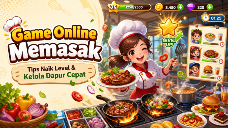 memasak - Game Online Memasak: Tips Naik Level dan Kelola Dapur Cepat