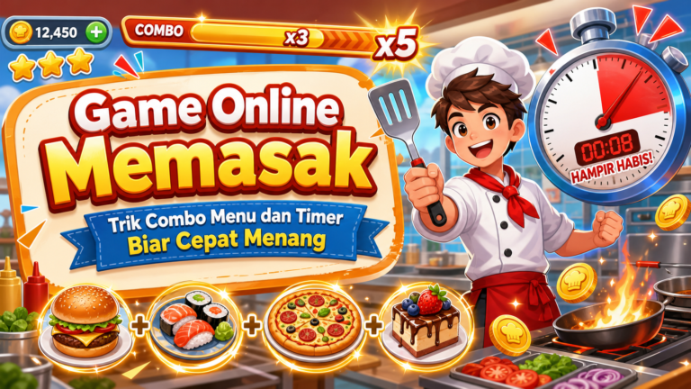memasak - Game Online Memasak: Trik Combo Menu dan Timer Biar Cepat Menang