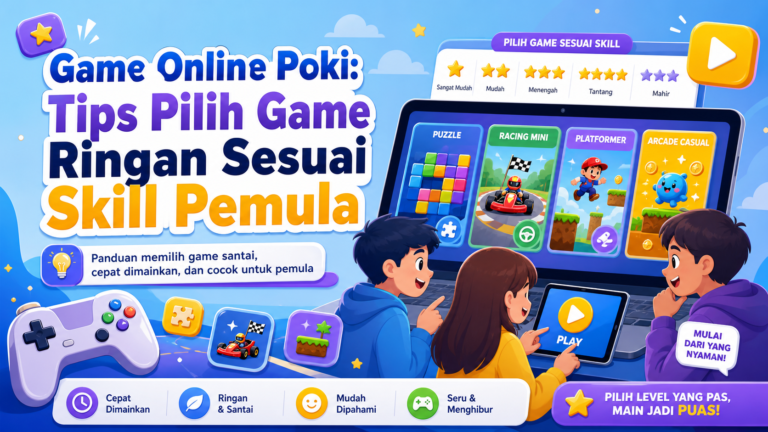 poki - Game Online Poki: Tips Pilih Game Ringan Sesuai Skill Pemula