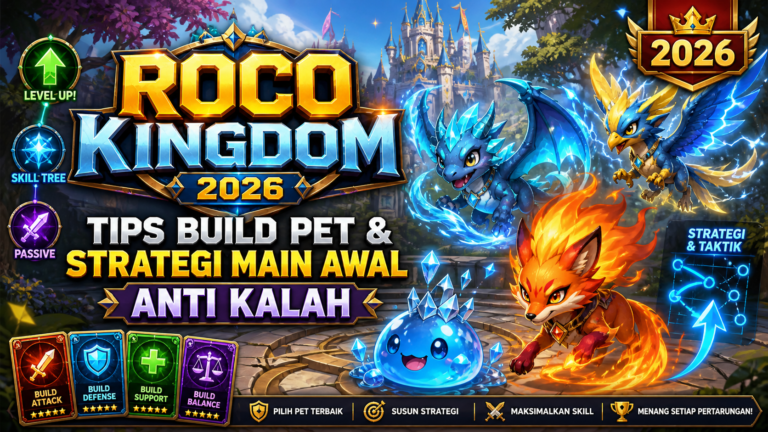 roco - Roco Kingdom 2026: Tips Build Pet dan Strategi Main Awal Anti Kalah