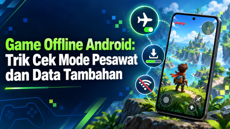 android - Game Offline Android: Trik Cek Mode Pesawat dan Data Tambahan