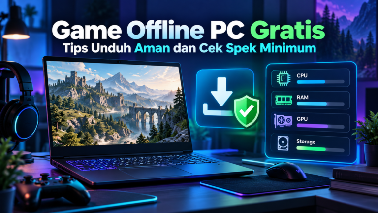 game - Game Offline PC Gratis: Tips Unduh Aman dan Cek Spek Minimum