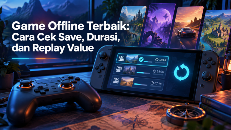 game - Game Offline Terbaik: Cara Cek Save, Durasi, dan Replay Value