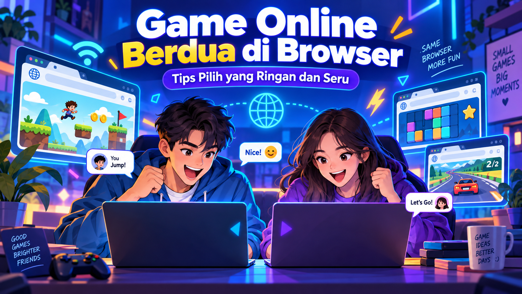 game - Game Online Berdua di Browser: Tips Pilih yang Ringan dan Seru