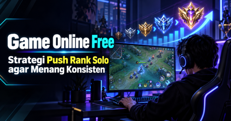 game - Game Online Free: Strategi Push Rank Solo agar Menang Konsisten