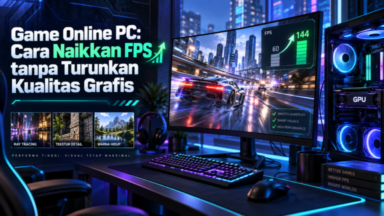game - Game Online PC: Cara Naikkan FPS tanpa Turunkan Kualitas Grafis