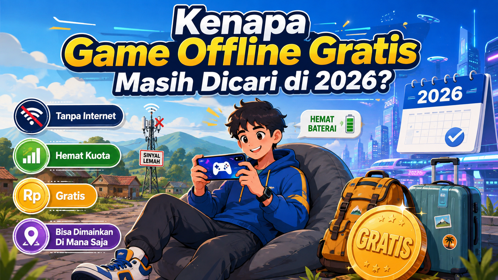 Kenapa Game Offline Gratis Masih Dicari di 2026? - game