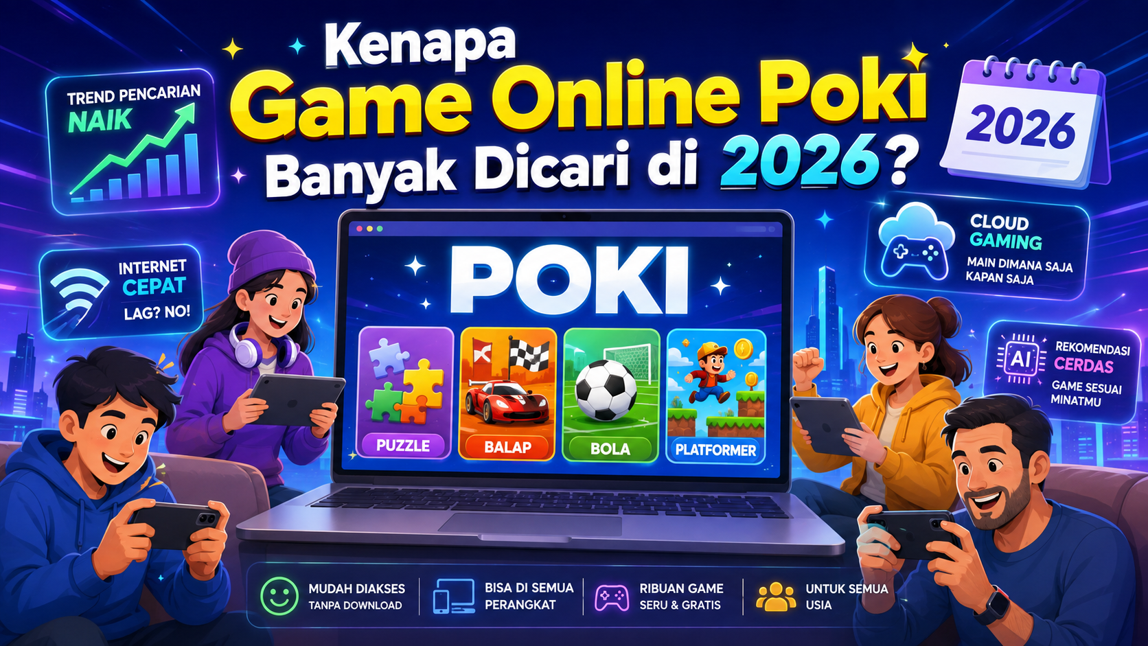 Kenapa Game Online Poki Banyak Dicari di 2026? - poki
