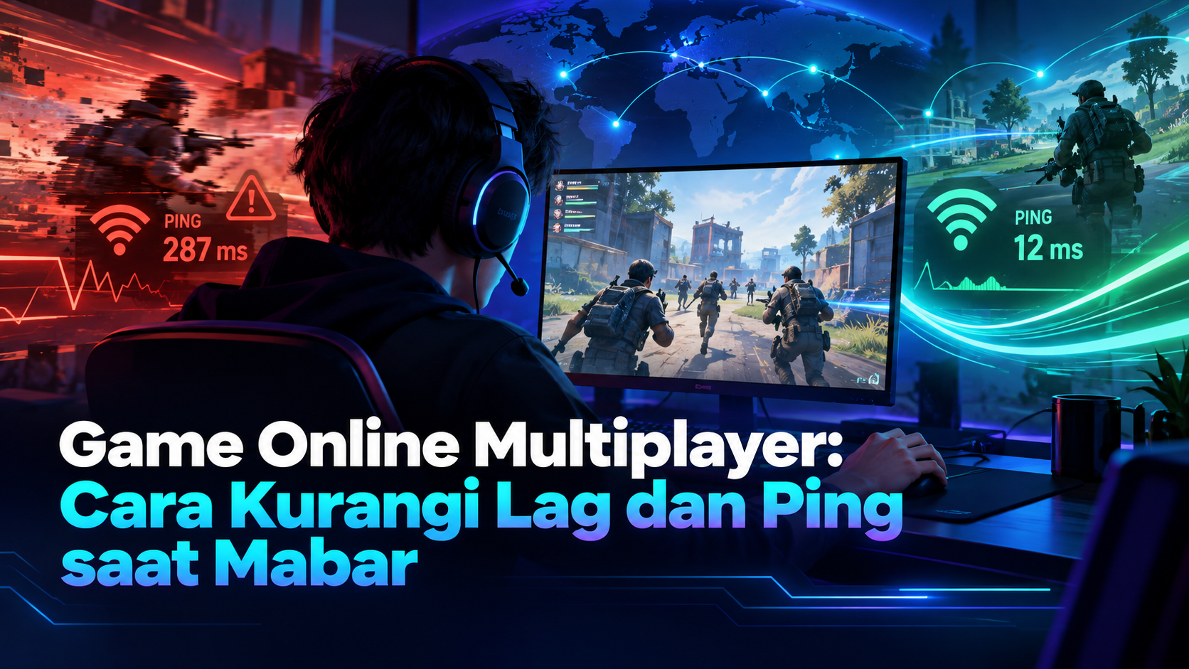 multiplayer - Game Online Multiplayer: Cara Kurangi Lag dan Ping saat Mabar