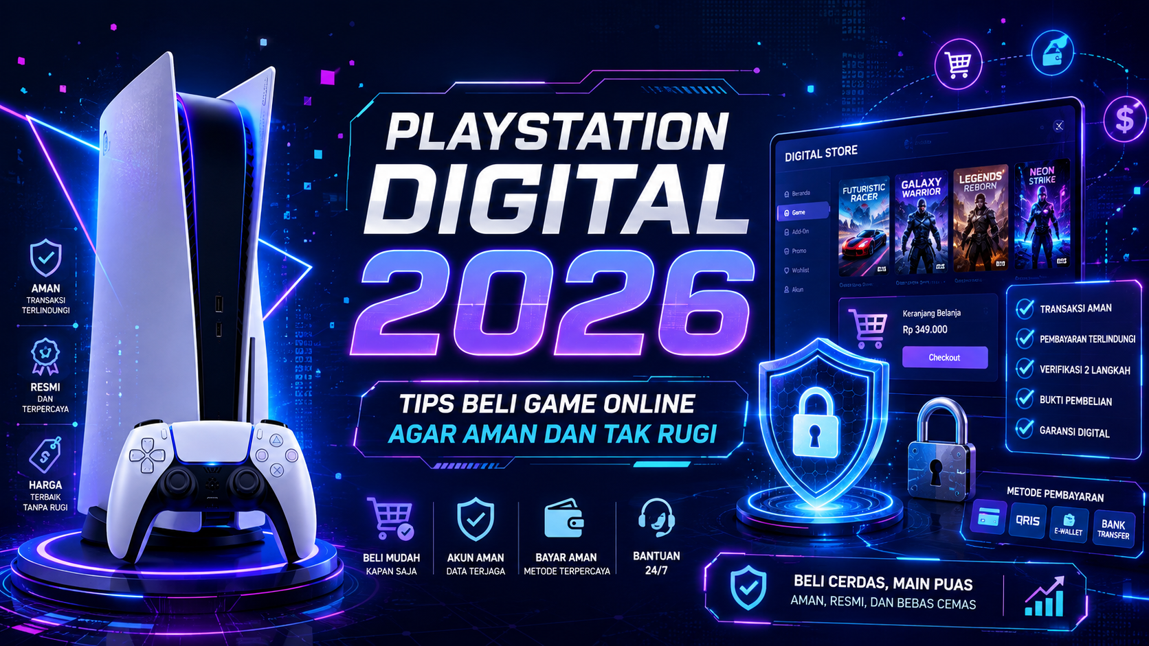 playstation - PlayStation Digital 2026: Tips Beli Game Online agar Aman dan Tak Rugi