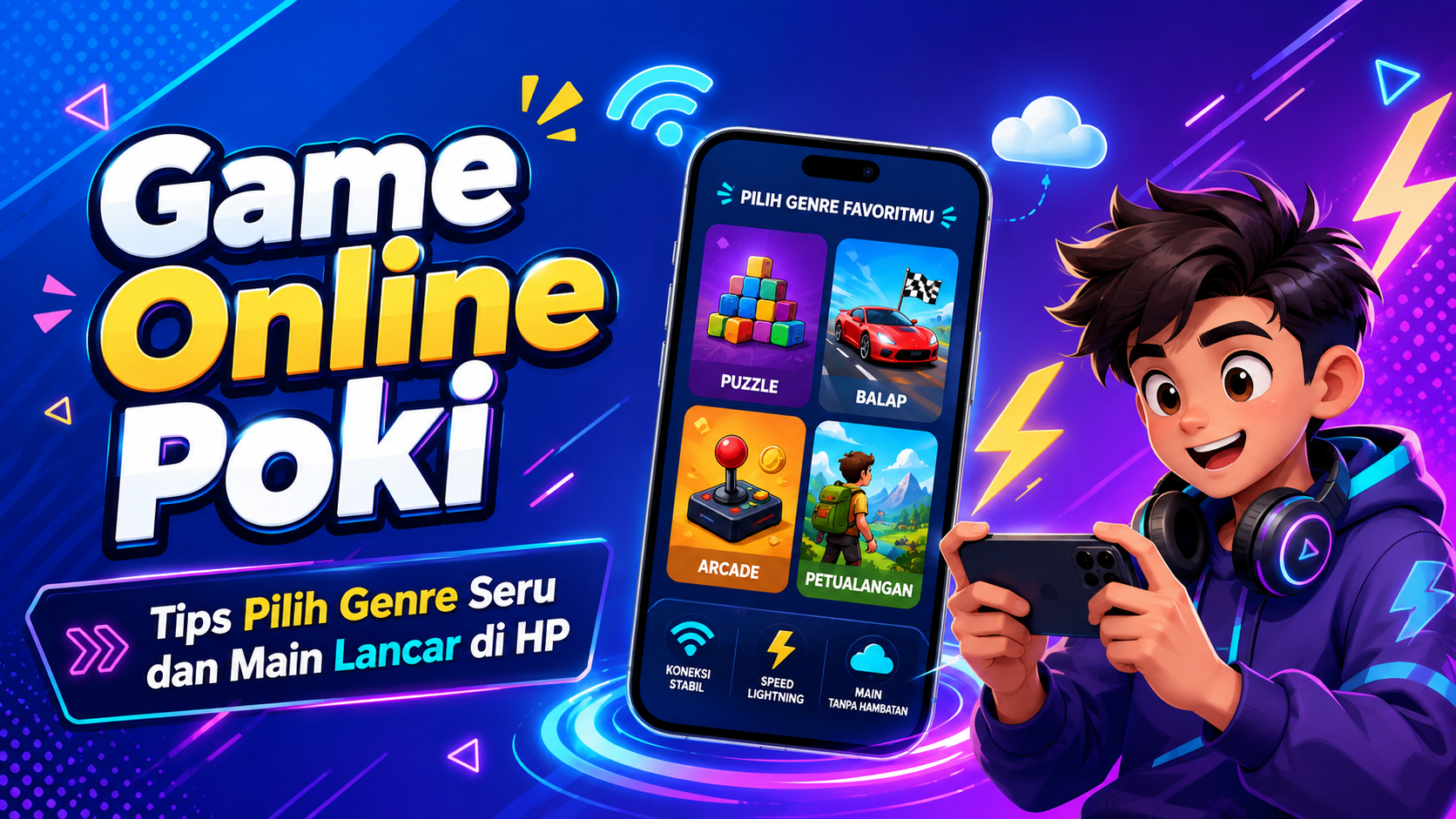 poki - Game Online Poki: Tips Pilih Genre Seru dan Main Lancar di HP