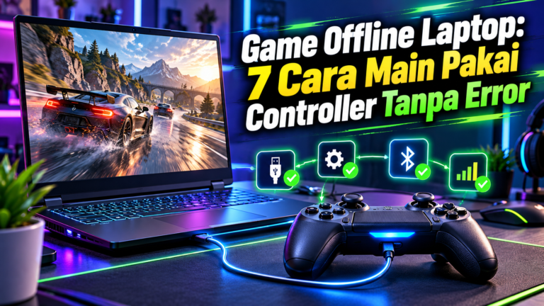 controller - Game Offline Laptop: 7 Cara Main Pakai Controller Tanpa Error