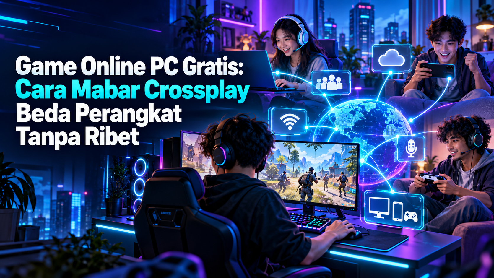crossplay - Game Online PC Gratis: Cara Mabar Crossplay Beda Perangkat Tanpa Ribet