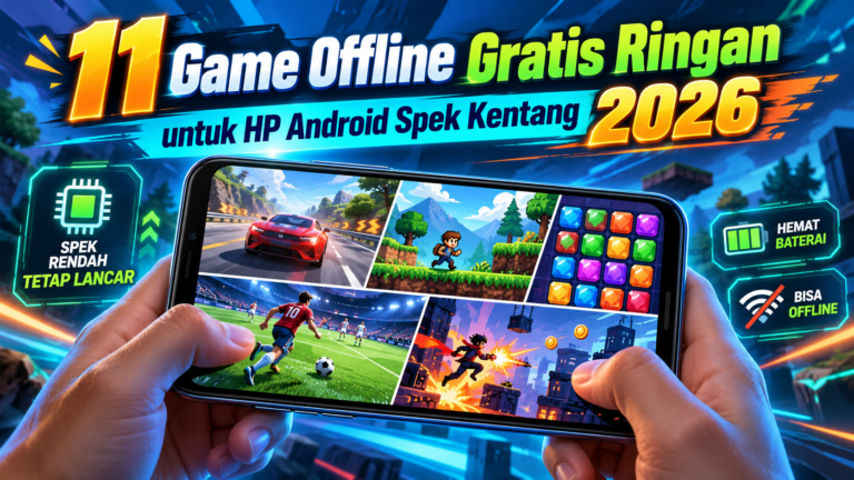 game - 11 Game Offline Gratis Ringan untuk HP Android Spek Kentang 2026
