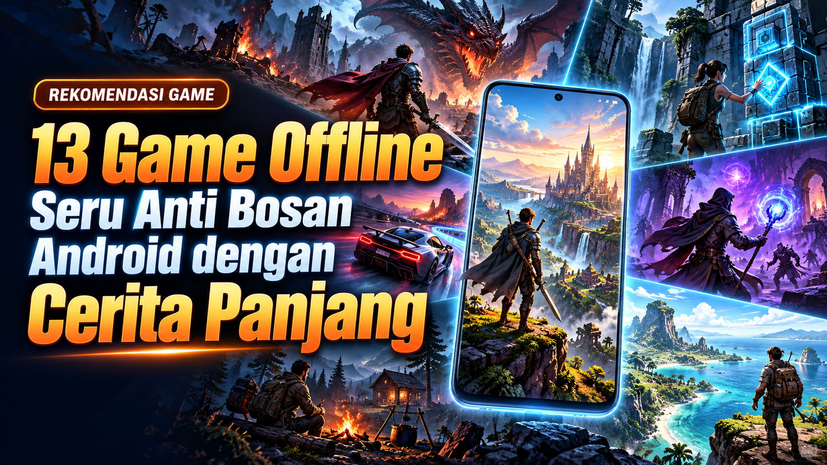 game - 13 Game Offline Seru Anti Bosan Android dengan Cerita Panjang