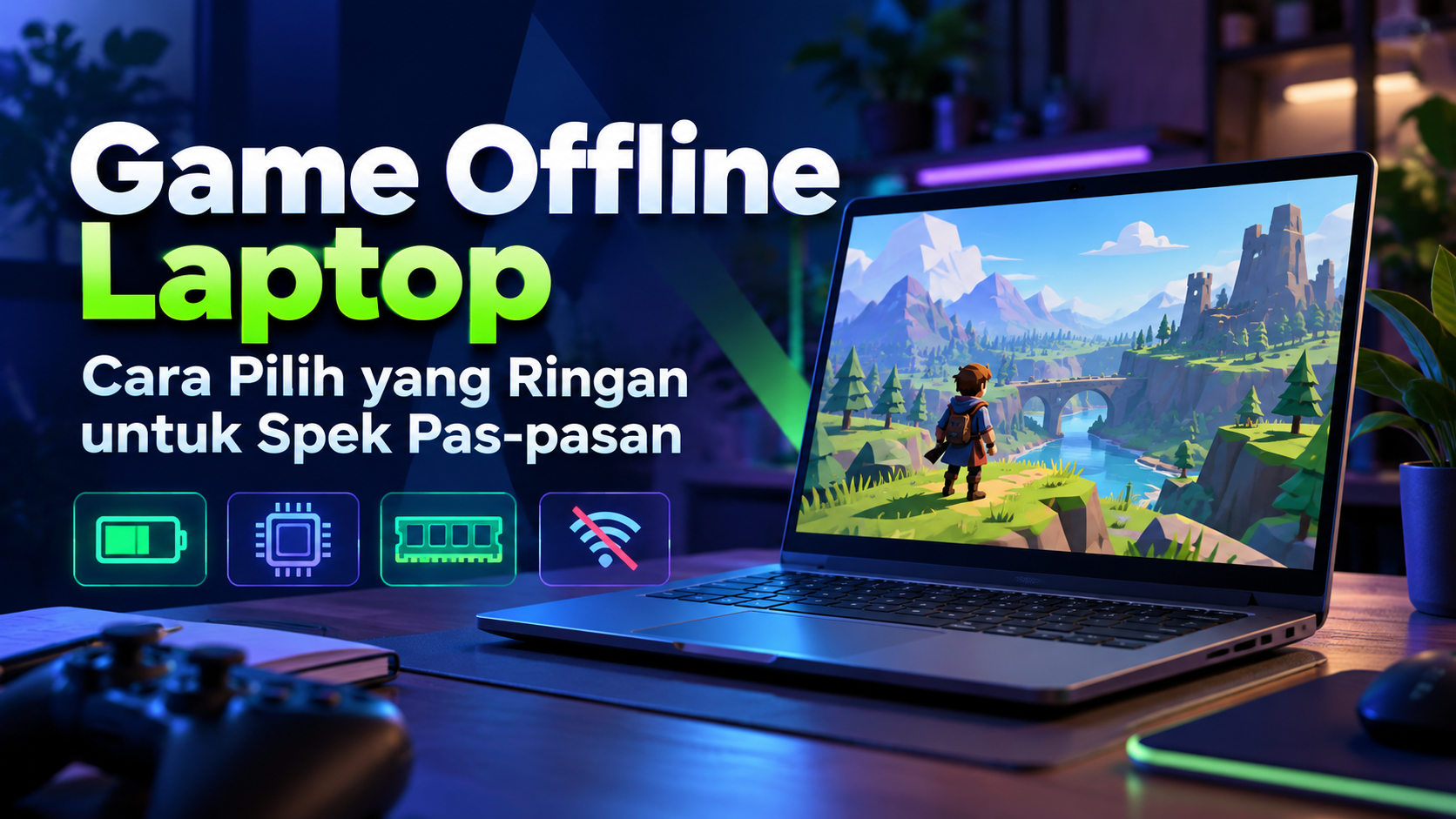 game - Game Offline Laptop: Cara Pilih yang Ringan untuk Spek Pas-pasan